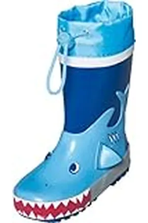 Playshoes Uniseks rubberlaarzen voor kinderen, trekband, regenlaarzen, , 20 EU