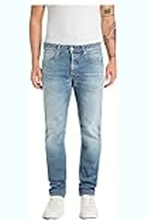 Replay Heren Jeans Grover Straight-Fit Original, , 29W / 32L