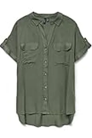 VERO MODA Vmbumpy S/S Shirt WVN Ga Noos, , L