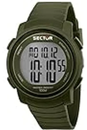 Sector No Limits Digitaal kwartshorloge voor heren met armband van polyurethaan 8033288925262, , 44mm, riem
