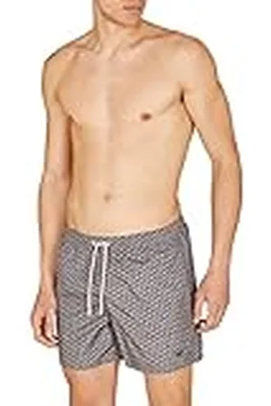 Emporio Armani Herenboxer met micropattern, zwembroek, , 46