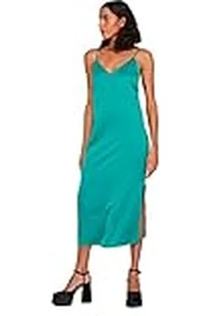 VILA Dames veellette singlet satijnen jurk/Su-Noos jurk, , 38