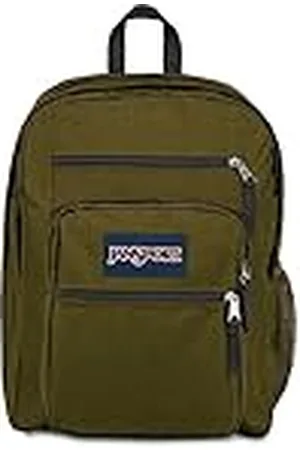 JanSport BIG STUDENT Grote rugzak, 15 inch laptopvak, (Groente)