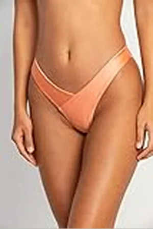 FAE House - Vada Bikinibroekje - Mars - Luxe Dames Zwemmode - Koraalroze en - 100% Duurzame stof - Koude handwas - Maat S