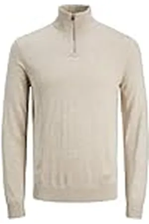 JACK & JONES Emil Knit Half Zip Trui Heren