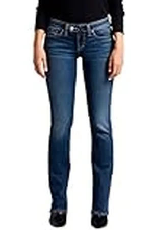 Silver Jeans Co. Silver Jeans Slim Fit Tuesday Low Rise Dames, , 29W x 31L