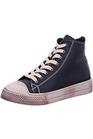 Andrea Conti High Top Sneakers voor dames, zwart/crème Used, 38 EU, , 38 EU