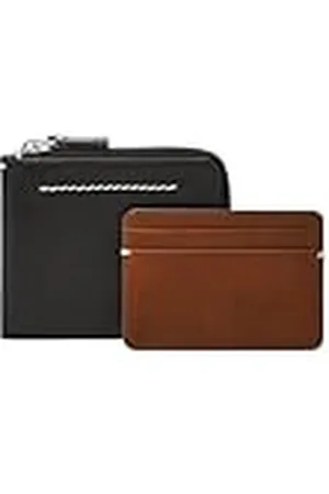 Fossil Westover Leren Bifold met L-rits voor Heren, Ml4594001-11,4 cm L x 1,3 cm B x 9,5 cm H