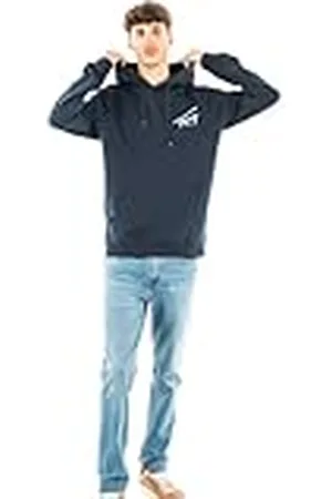 Tommy Hilfiger TJM REG ENTRY GRAPHIC HOODIE EXT DM0DM19229 Pullover Hoodie, Blauw (Dark Night Navy), XS, , XS