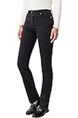 Damart Jeans met rechte pijpen, perfecte pasvorm - broek - dames, zwart., 44