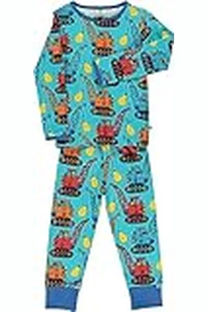 Småfolk Nightwear met retro excavators, , 11-12 Jaar