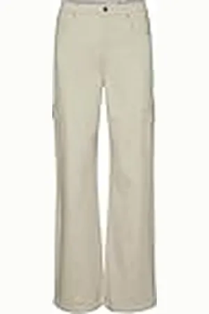 VERO MODA Vmtessa Hr Wide Cargo Pants brede jeans voor dames, , (XS) W x 32L