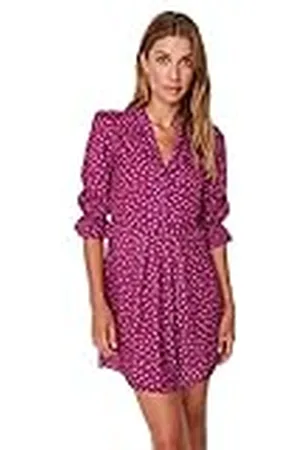 Trendyol Dames Woman Midi Wrapover Double-Brested Woven Dress Jurk, , 38