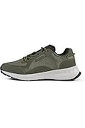 Champion Street Trek 3.0 Low, herensneakers, olijfgroen/geel (GS522), 43 EU, , 43 EU