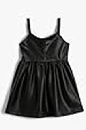 Koton Babygirls kunstleren strappy jurk, , 9-12 Monate