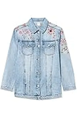 Desigual Chaq_amazona Denim Jacket voor meisjes, , 9/10