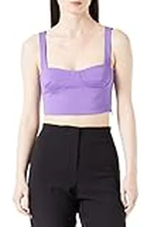 Pinko Zwickel Top Dot Stof SCU Dames Tank Top, , 40 NL