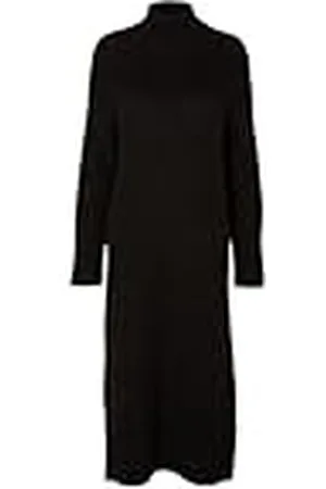 SELECTED Gebreide maxi-jurk voor dames, , S