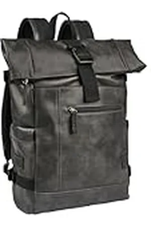 Camel Active Laos Rolltop Backpack, rugzak voor heren, 21 l, , , Large, Klassiek