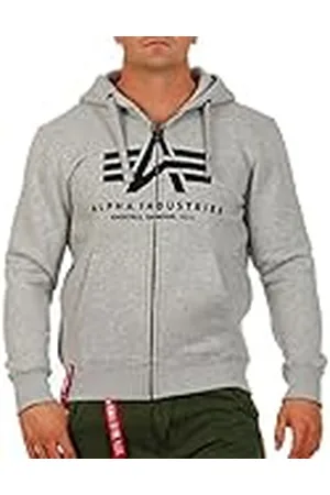 Alpha Industries Basic Zip Hoody Sweat met capuchon voor heren