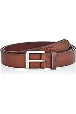 Marc O’ Polo Heren 3008, luxe herenriem, chique leren riem in vintage-look, stijlvol herenaccessoire, , 95