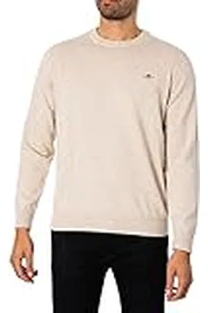 GANT Heren Classic Cotton C-Neck Pullover, , XL