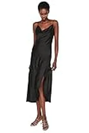 Trendyol Dames Degaje-kraagjurk. Dress Nacht, , 42