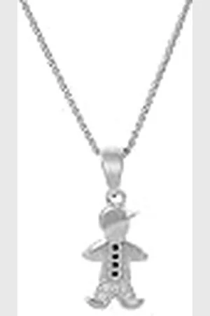 ORPHELIA Meisjesketting met hanger, 925 sterling , zirkonia ZH-7340, Sterling , Zirkonia