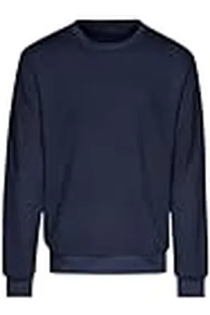 Trigema Sweatshirt in wafellook, , L