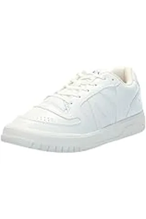 Armani Exchange Heren faux leer, reliëf logo, vetersluiting sneakers, , 43 EU