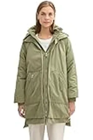 TOM TAILOR Dames 1043676 jas, 18938-Greyish Green, S, , S