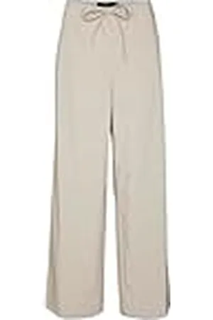 VERO MODA VMBABETTE MW Wide Pull Up Pant Boo, , 38W x 32L