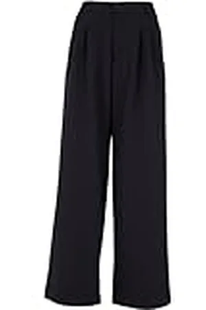 Urban classics Dames Ladies Ultra Wide Pleat Front Pants Broek, , 28