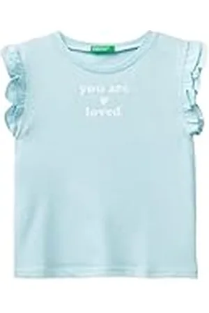 Benetton Meisjes T 3F4JG10DM Korte Mouw Shirt, , 82, , 82 cm