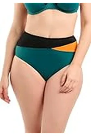 Sans Complexe Beyond The Beach Badpak, hoge taille, Black Green Yellow, 50/52 dames