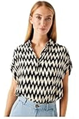 Garcia O40036_Dames Shirt ss, , L