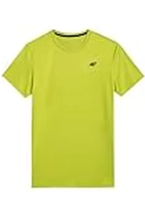 4F T-shirt FNK M598 Canary Green S voor heren, , S