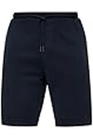 QS by s.Oliver Heren Sweat Bermuda Relaxed Fit, Blauw , XL