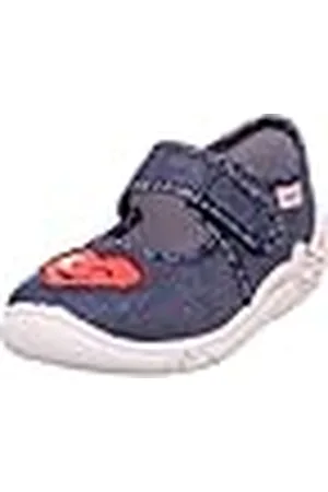 Superfit Belinda Slipper, , 6 UK Kind, Blau Rot 8030, 6 UK Child