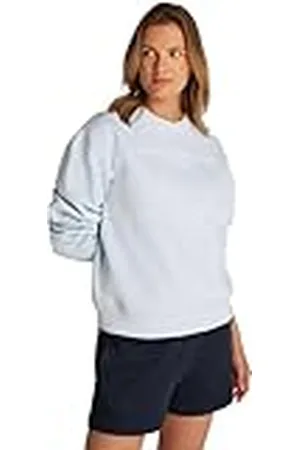 Tommy Hilfiger Dames MDRN REG CORP LOGO C-NK SWTSHRT WW0WW39791, Blauw, S, , S