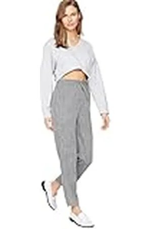 Trendyol Vrouwen Hoge Taille Skinny fit Jogger Broek, Black, 62