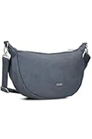 Zwei Mademoiselle M70 M70 Dameshandtas, 4 liter, trendy tas in halve maanvorm, veelzijdig als buiktas, crossbody-tas, avondtas, schoudertas te dragen, , 34x18x11 cm, klassiek-elegant