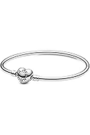 PANDORA Damen-Charm-Armband - 596268-17, Silber, 17cm