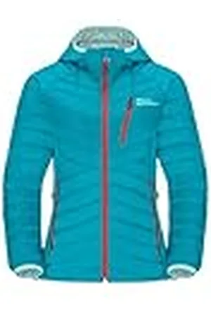 Jack Wolfskin Routeburn Jas, Tegels blauw, XL Dames, , XL
