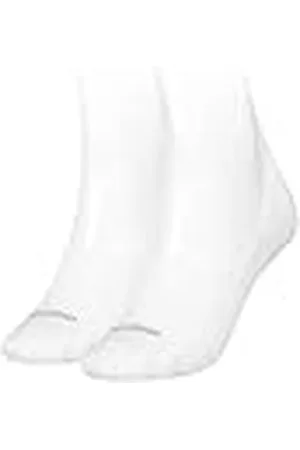 Calvin Klein Dames LG katoen logo dames geen show sokken 2 pack Footie, , 35