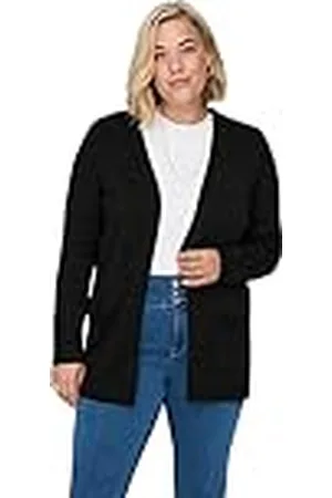 ONLY Carmakoma by Caresly Gebreid damesvest - plus size 42/44 46/48 50/52 54, , 46/48 Grote maten