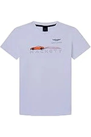 Hackett AMR Car Trail Tee T-shirt voor jongens, , 3 Jaren