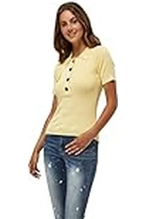 DESIRES Dames Geisha Polo Pullover Sweater, , S