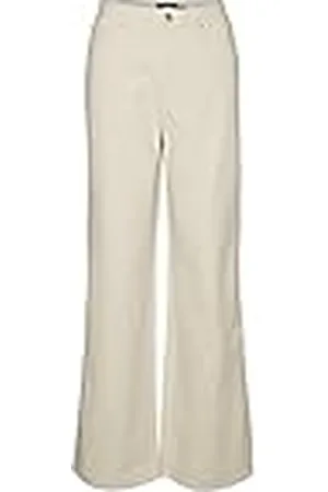 VERO MODA Vmkathy SHR Wide Wave Jeans voor dames, , 27W x 30L