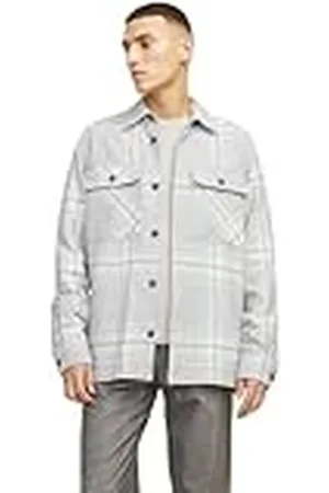 JACK & JONES JACK&JONES JPRRAYMOND Check Overshirt LS SN Herenjas, , L, , L